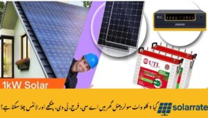 Read more about the article Can 1 kW Solar Panel Run AC, Fridge, TV, Fans, and Lights at Home?