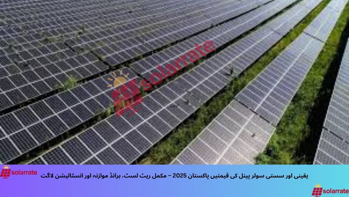 Read more about the article Affordable Solar Panel Prices in Pakistan 2025 – Complete Rate List with Brand Comparison and Installation Costs