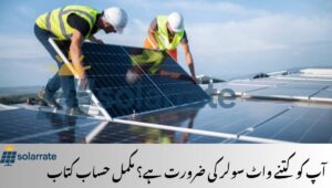 Read more about the article How Many Watts of Solar Do You Need? Complete Calculation