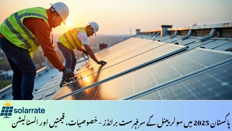 Top Solar Panel Brands in Pakistan 2025